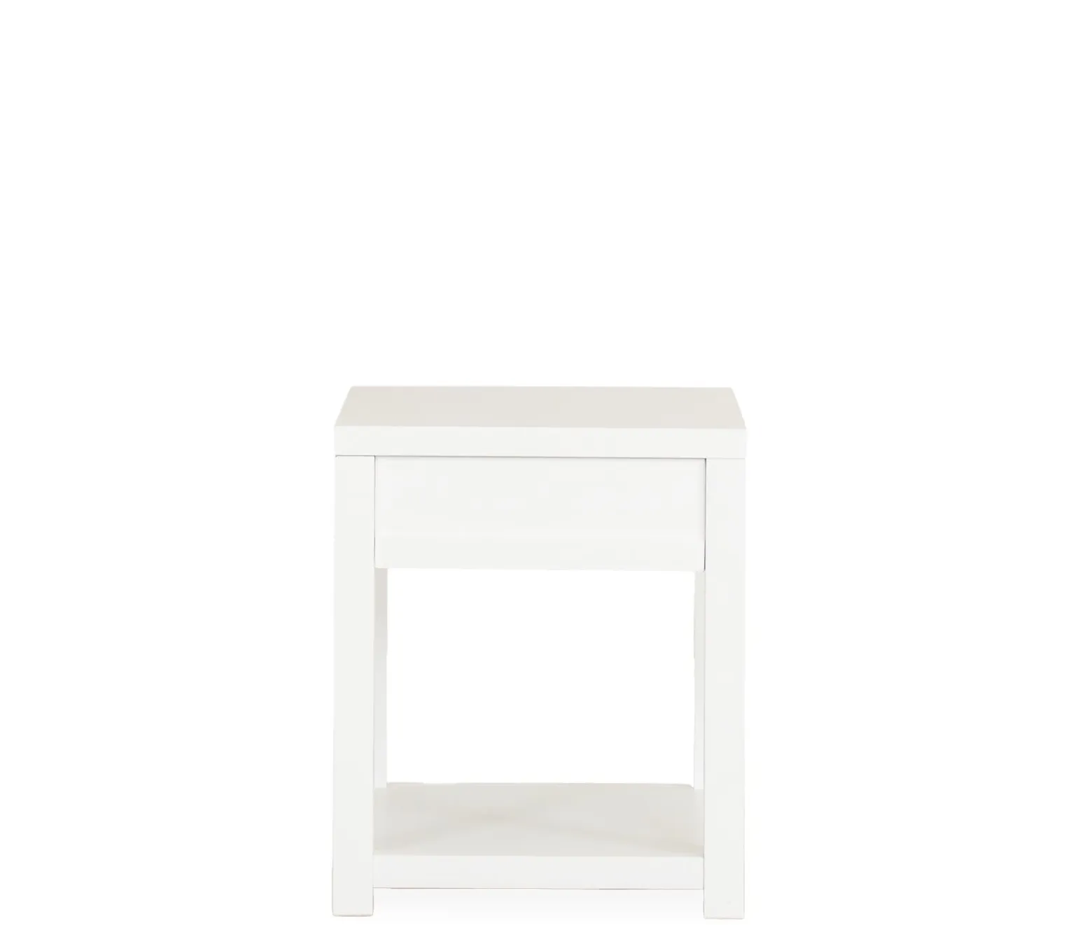 Palisades End Table - White
