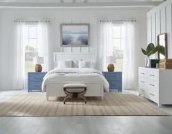 Palisades Two Drawer Nightstand - Blue