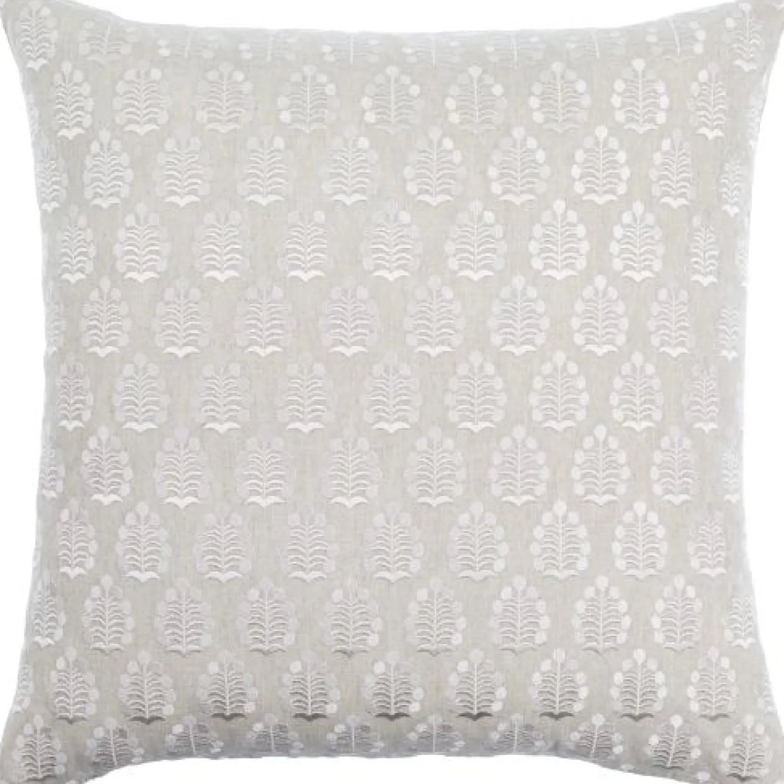 Palm Pillow - Ivory
