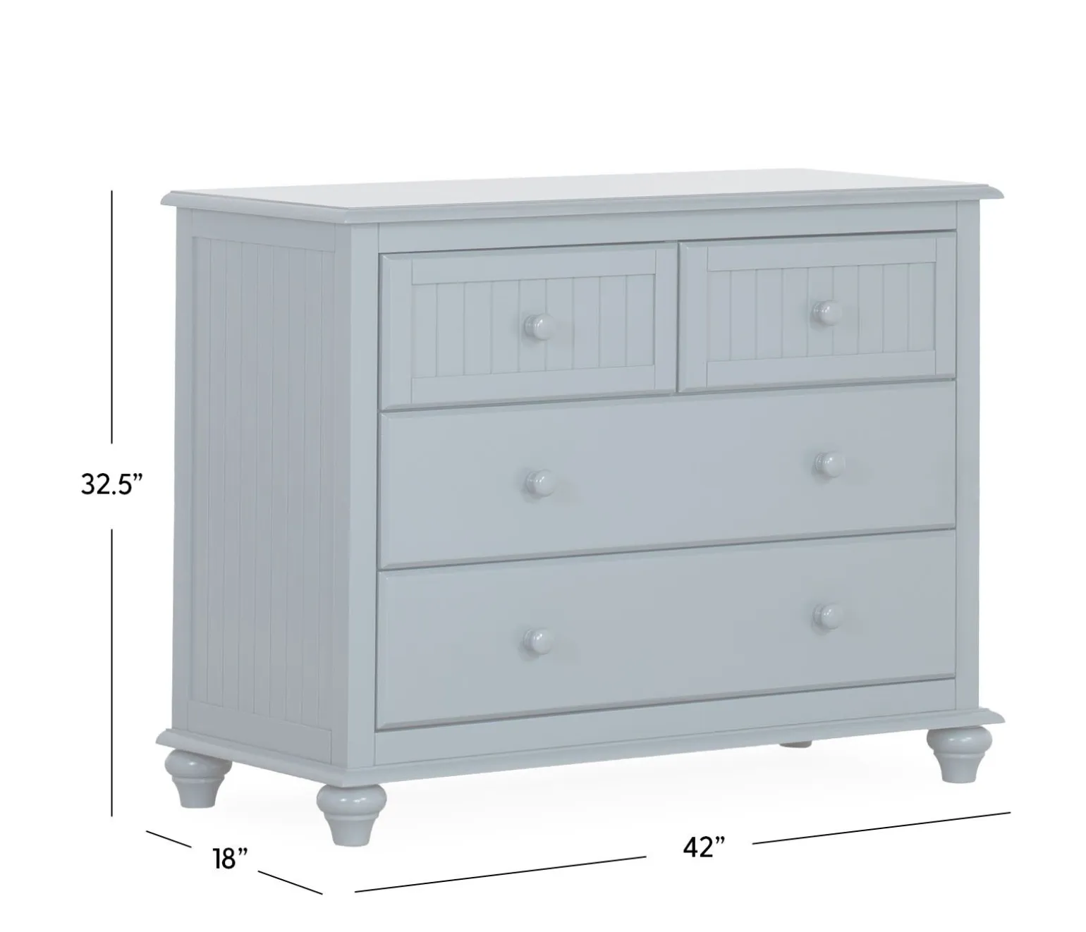 Pocasset 4-Drawer Chest - Smoke