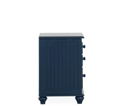 Pocasset 3-Drawer Nightstand - Denim