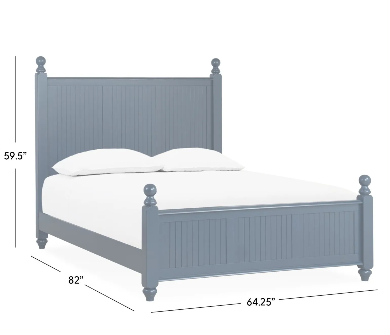 Pocasset Queen Bed - Denim