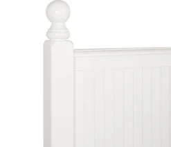 Pocasset Queen Bed - White