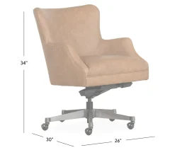 Preston Office Chair - Caramel