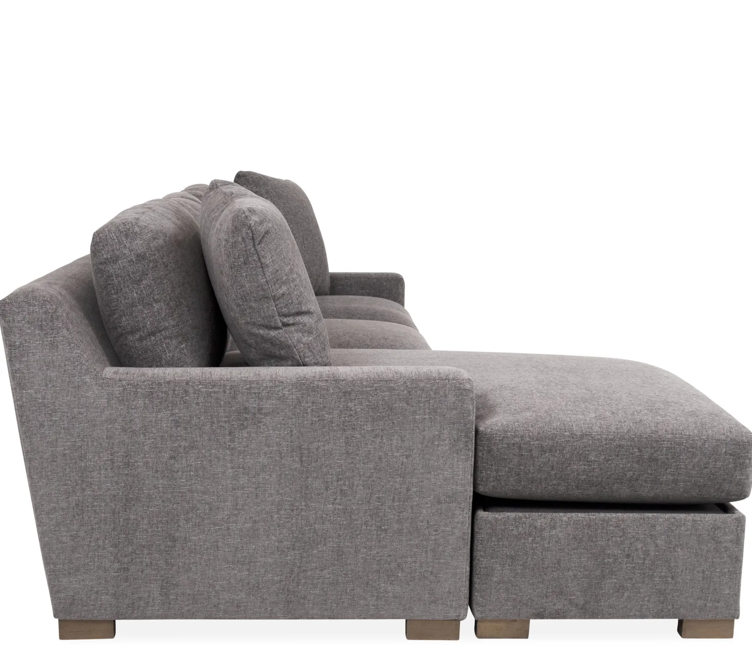 Ridley Super Queen Sleeper w/ Chaise Cushion and Floating Storage Box