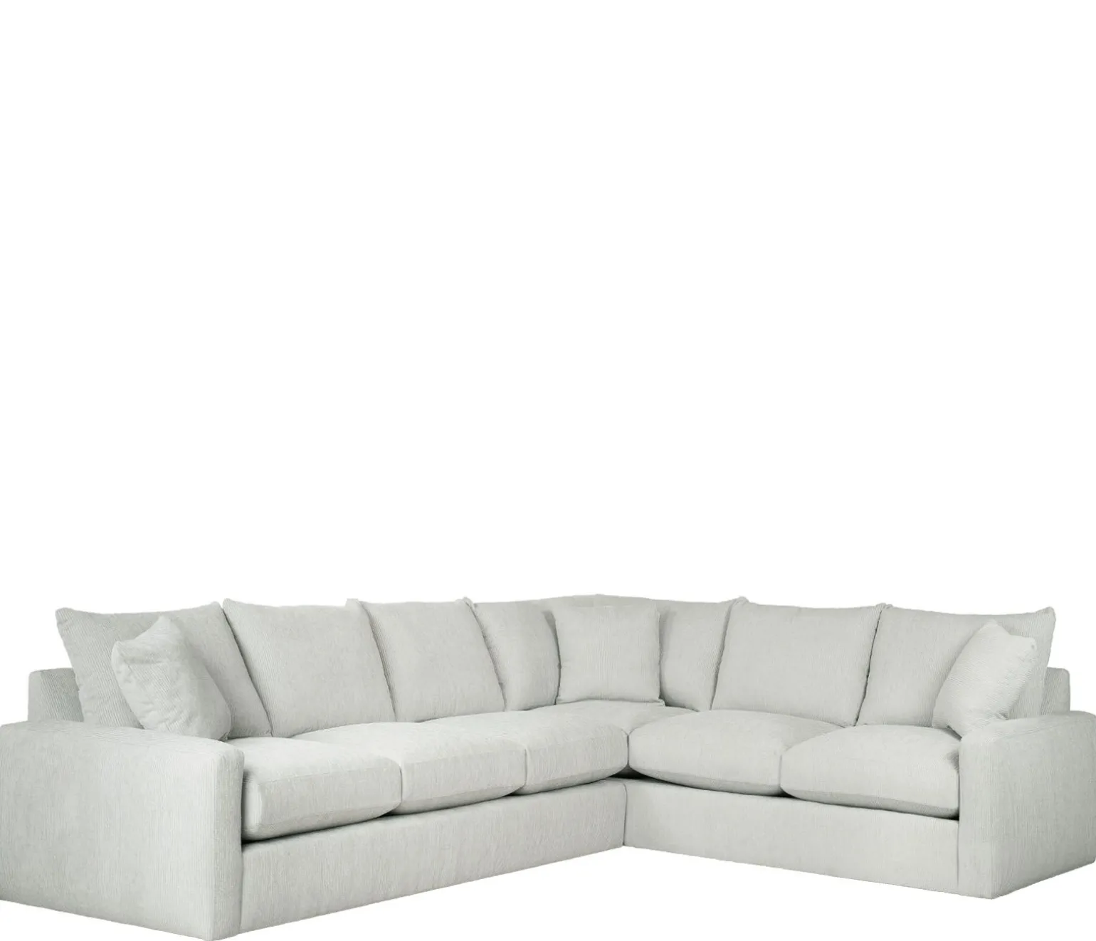 Santana 2-Piece Large Sectional - LSE 3 Seat Corner with RSE 3 Seat End
