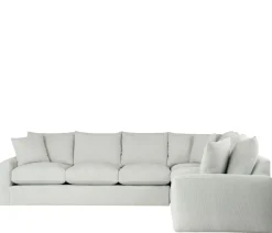 Santana 2-Piece Large Sectional - LSE 3 Seat Corner with RSE 3 Seat End
