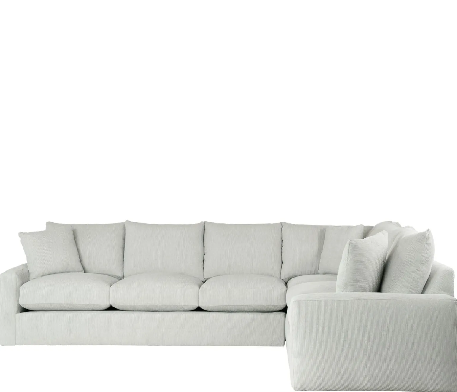 Santana 2-Piece Large Sectional - LSE 3 Seat Corner with RSE 3 Seat End