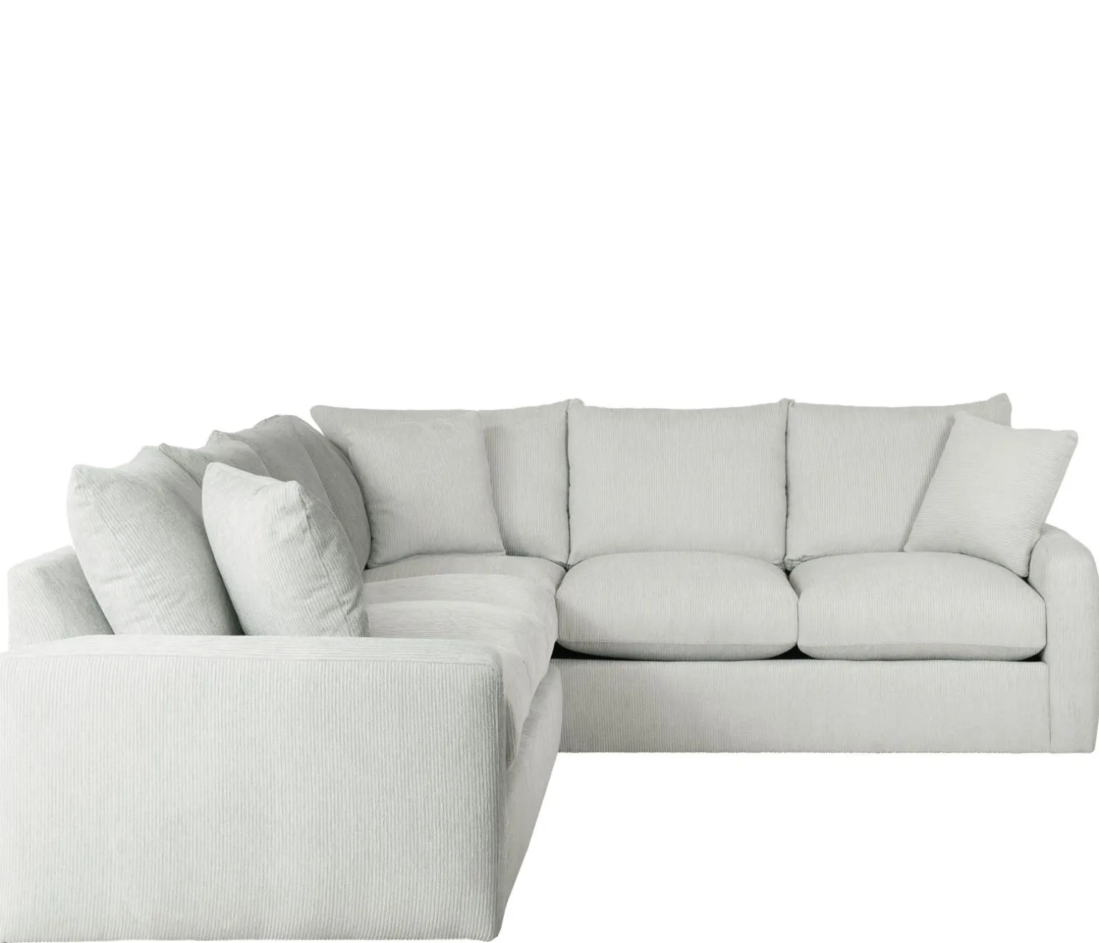 Santana 2-Piece Large Sectional - LSE 3 Seat Corner with RSE 3 Seat End