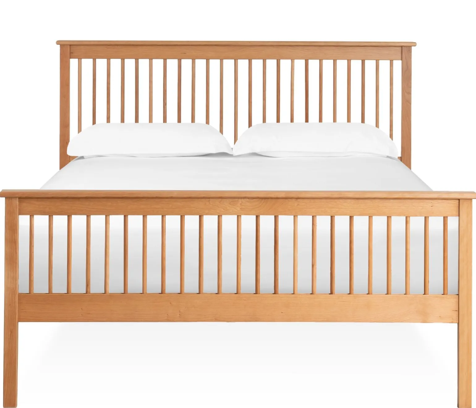 Shaker King Spindle Bed