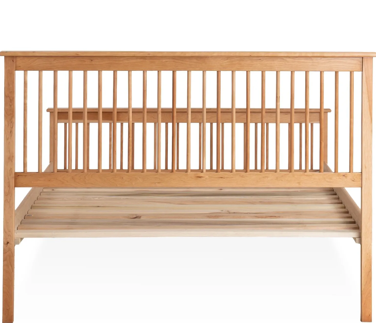 Shaker King Spindle Bed