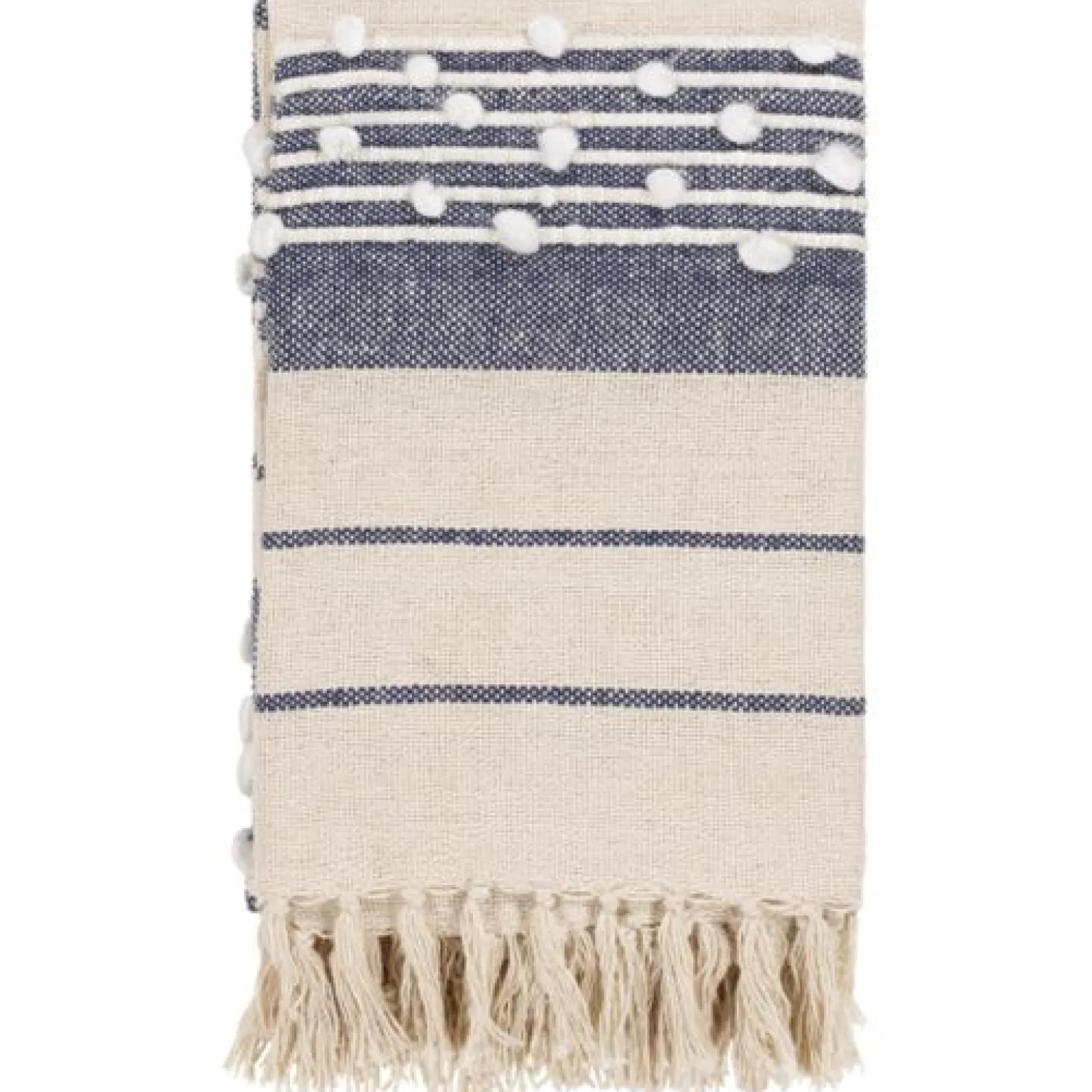 Slubby Throw - Navy