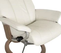 Stressless® Paul Medium Chair & Ottoman