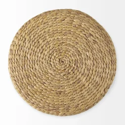 Striped Pouf