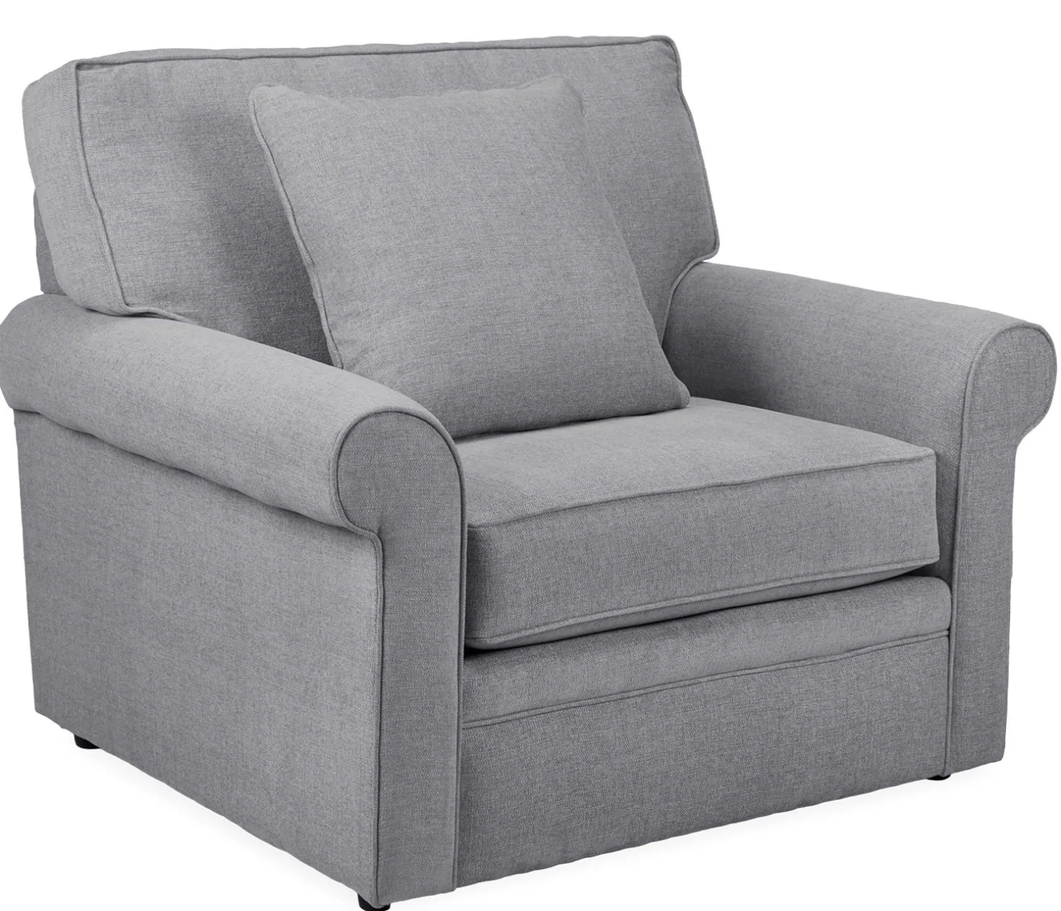 Stuart Chair & a Half - Gray