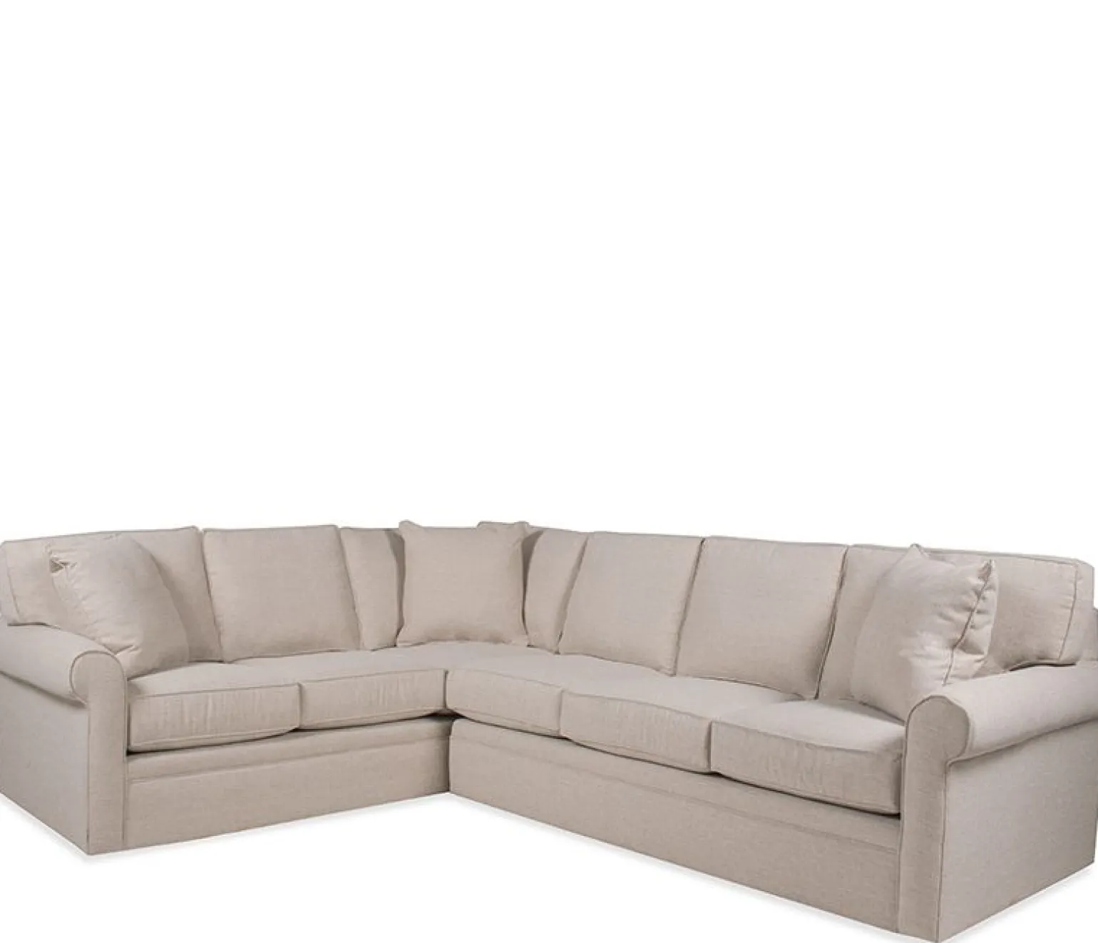 Stuart 2-Piece Crypton Sectional - RHF Sofa