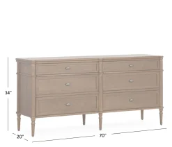 Toulouse 6-Drawer Dresser