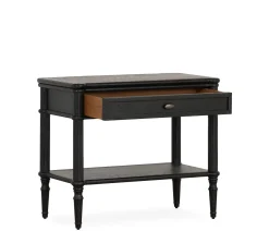 Toulouse 1-Drawer Nightstand - Black