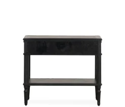 Toulouse 1-Drawer Nightstand - Black
