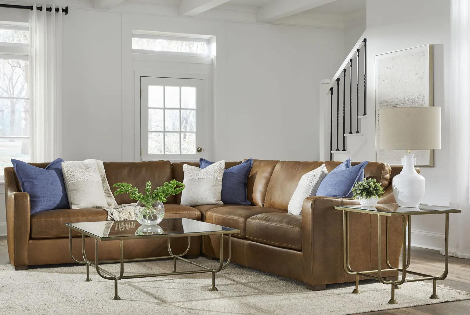 Ventura 3pc Sectional - LAF Loveseat, corner, RAF Loveseat