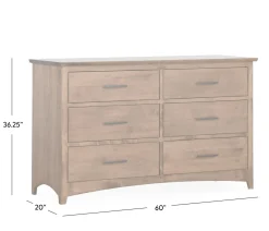 Wellington Dresser - Almond