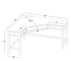 Weston Corner Desk