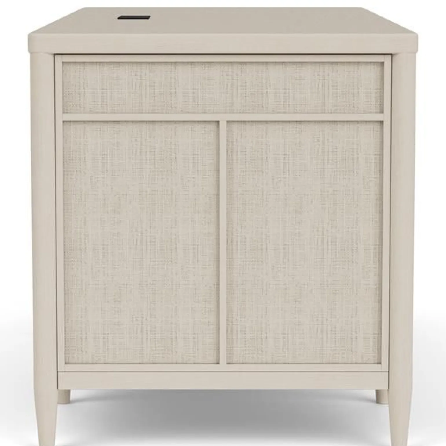 Wilmington Executive Desk - White Sand