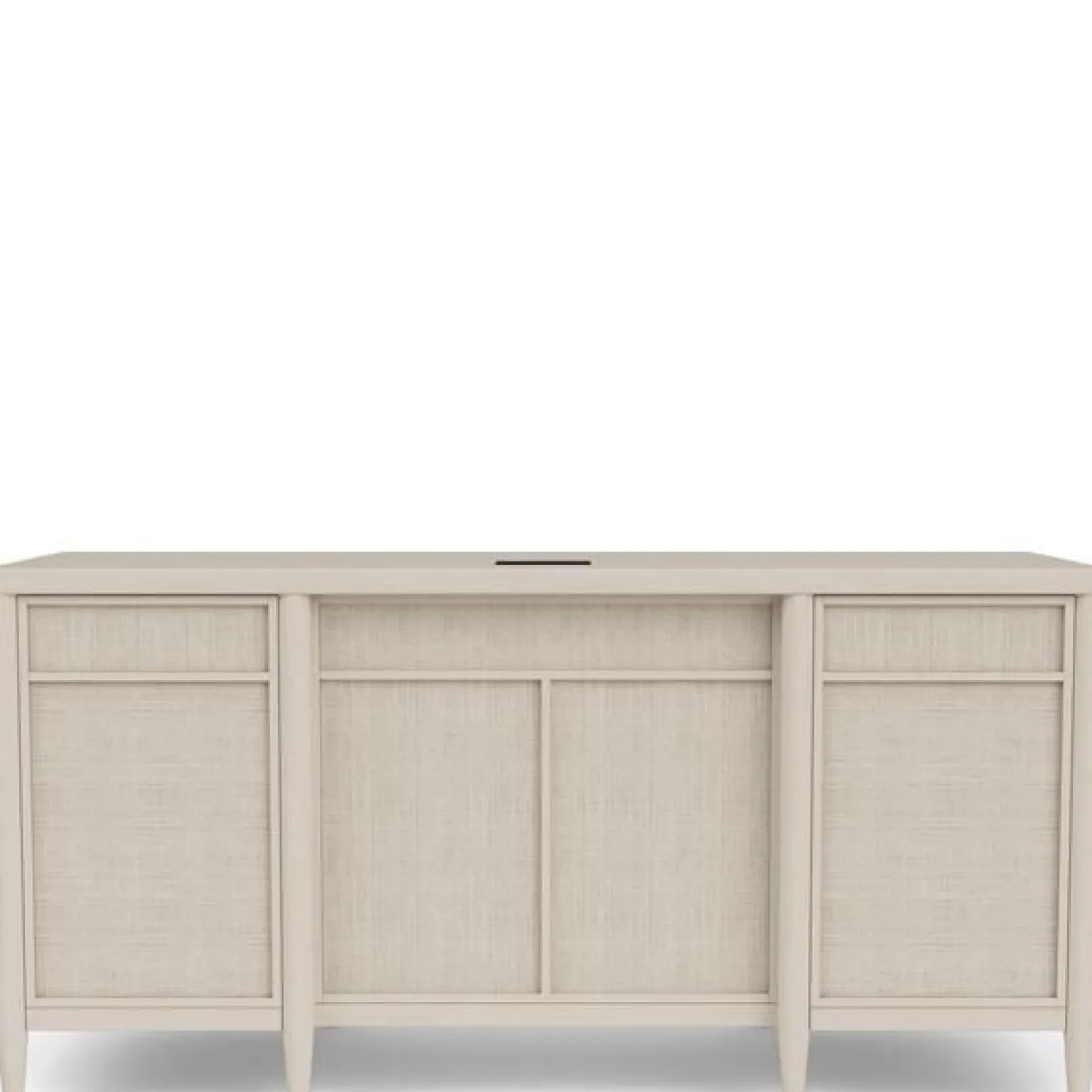 Wilmington Executive Desk - White Sand