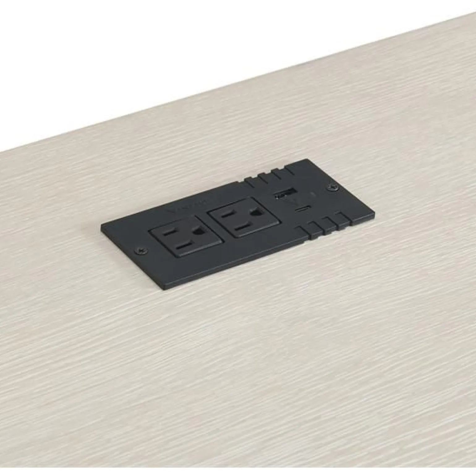 Wilmington Executive Desk - White Sand