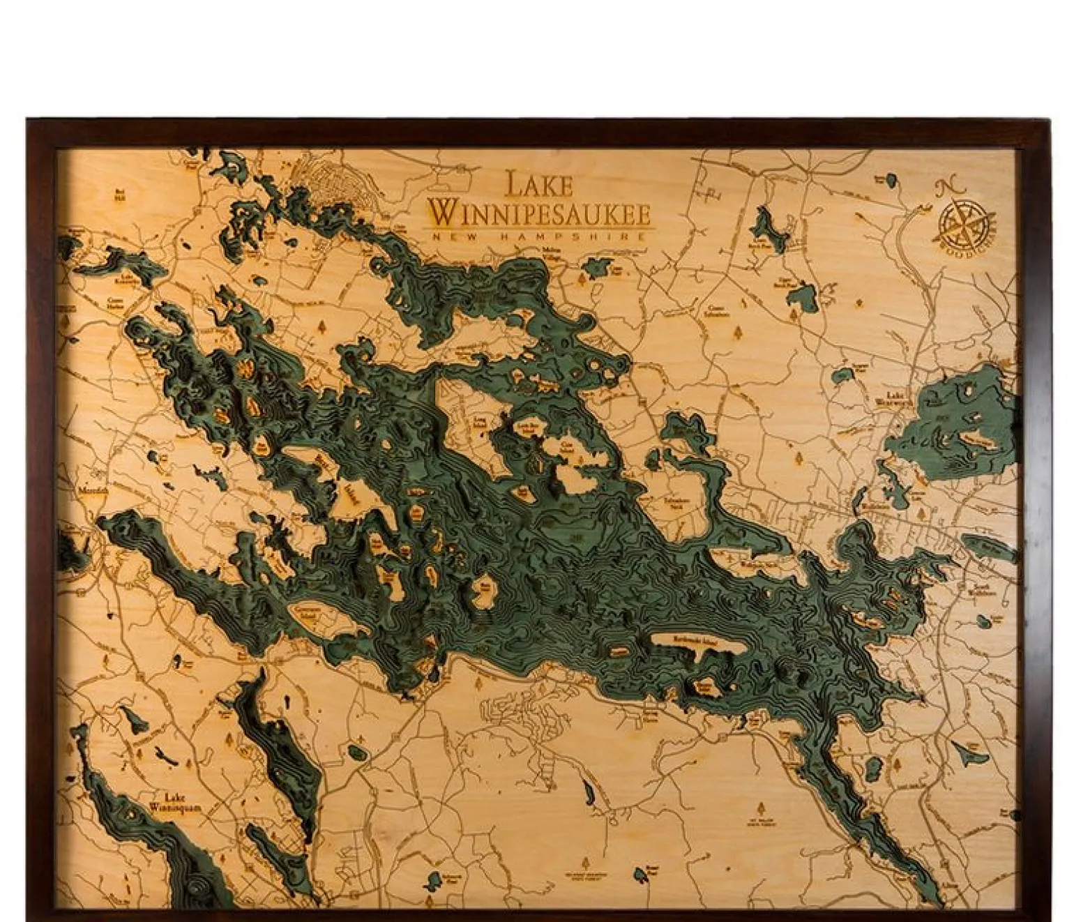 Wood Chart - Lake Winnipesaukee