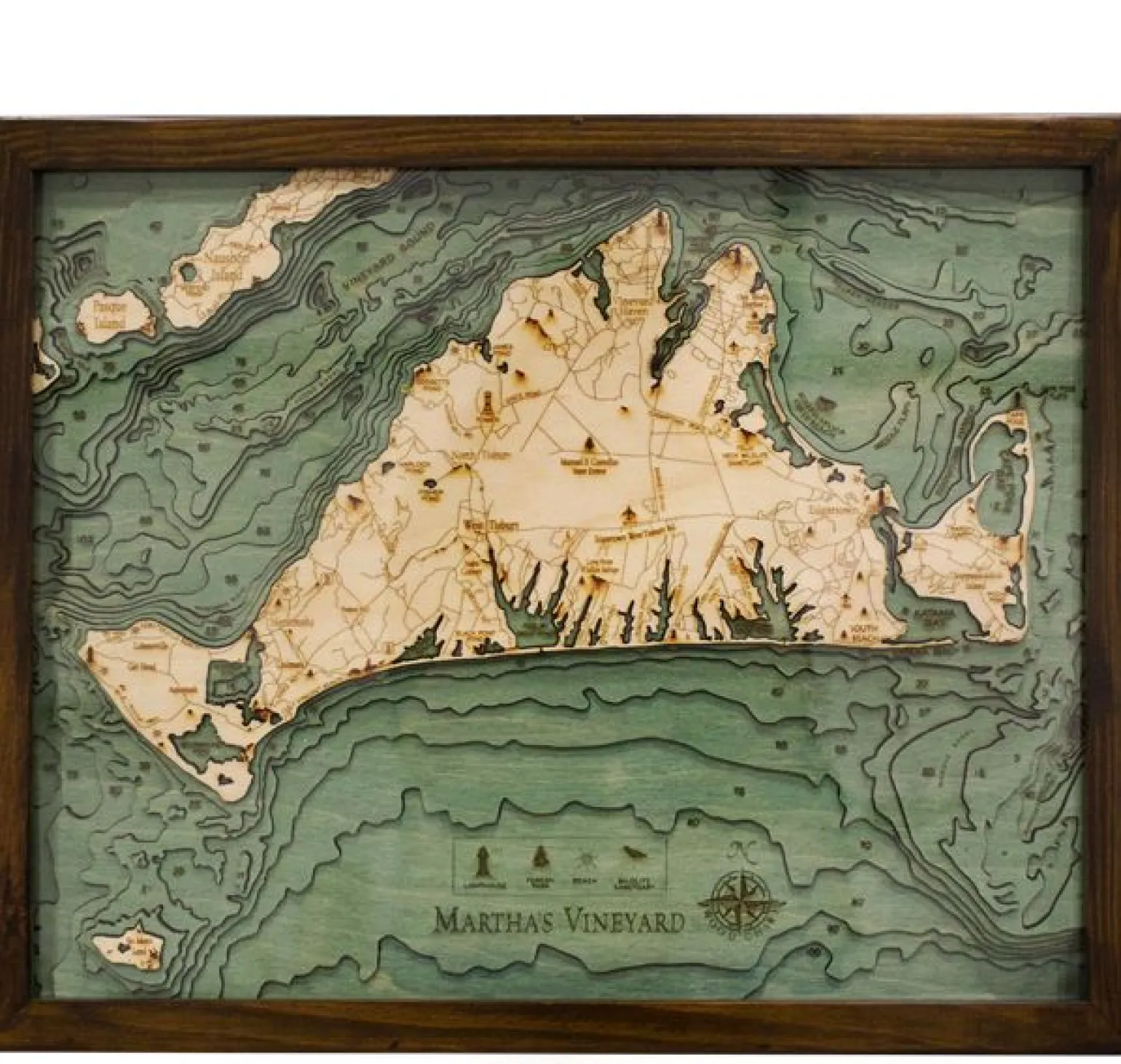 Wood Chart - Martha's Vineyard