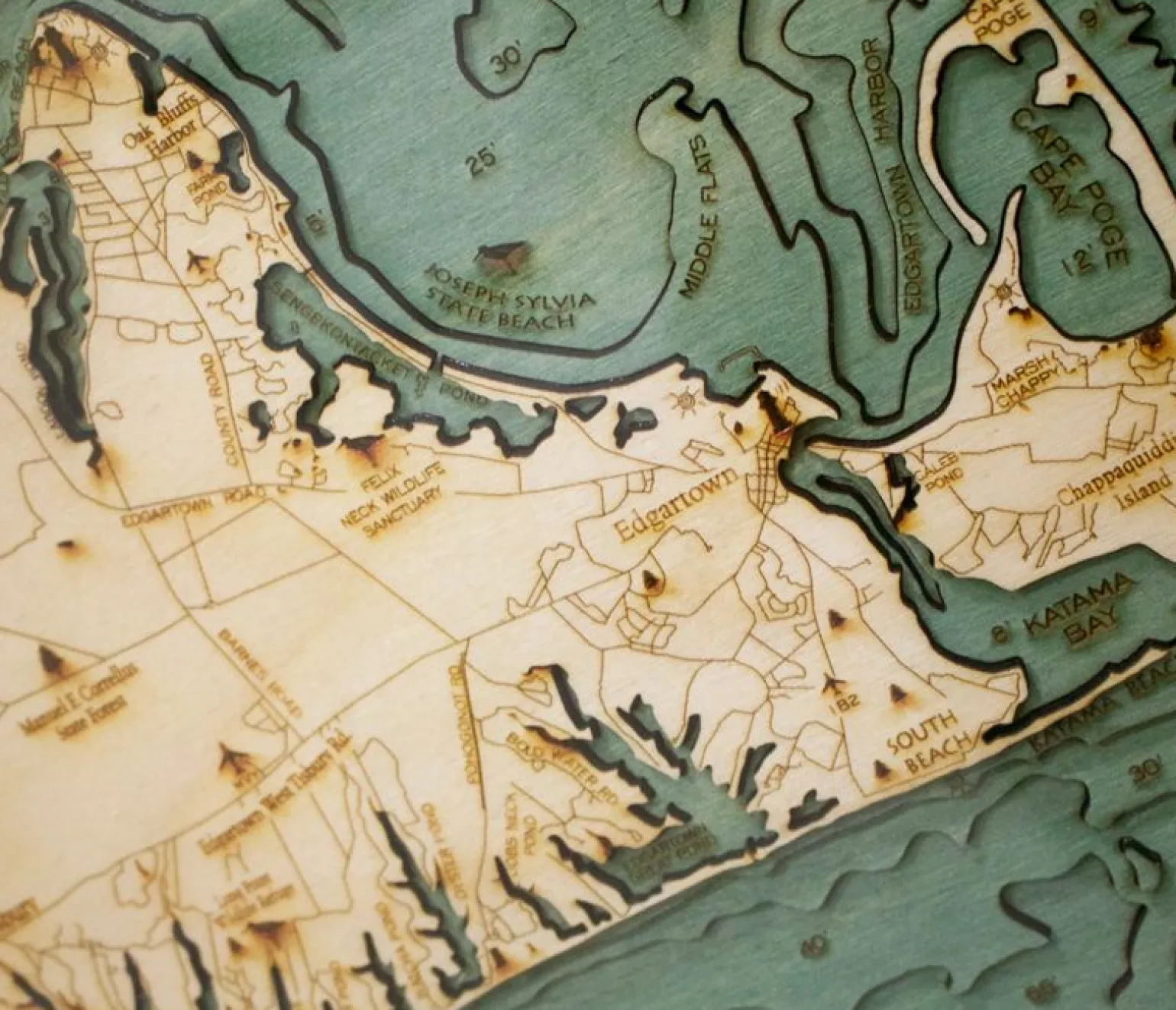Wood Chart - Martha's Vineyard