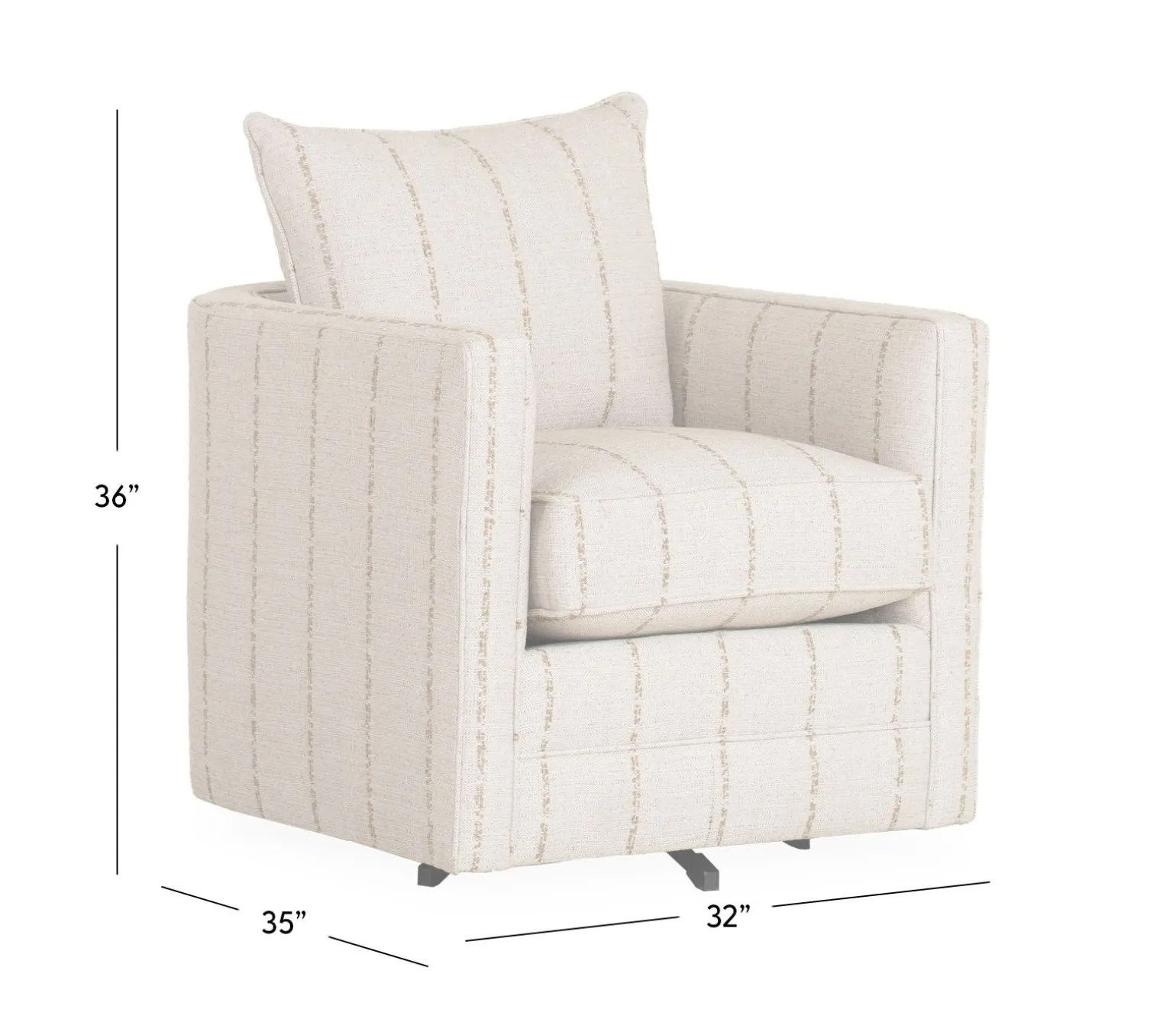 Yale Swivel Chair - Boaz