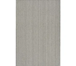 Zigzag Rug - Silver - 5' x 7'6
